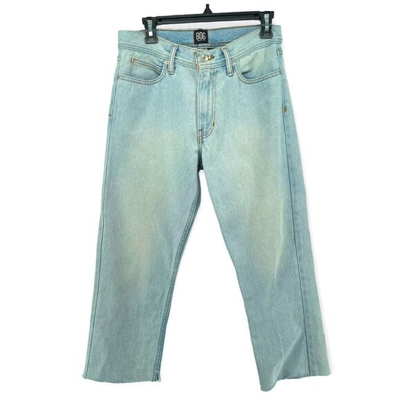 BDG Urban Outfitters Women’s Light Wash High Rise Straight Leg Denim Jeans 28x30 - Picture 1 of 14